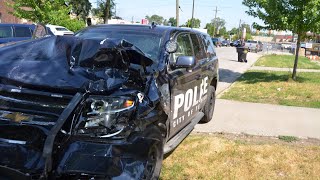 Detroit Woman Steals Police Car, High Speed Chase Ensues