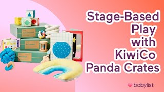 Понимание сценической игры для малышей с игрушками KiwiCo Panda Crate | Babylist | Обзор screenshot 1