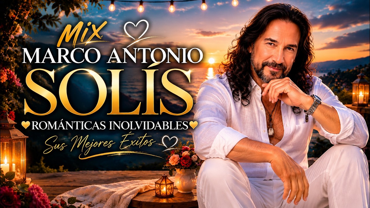 MARCO ANTONIO SOLÍS 💕 Sus Mejores Románticas | Recuerdos Del Ayer