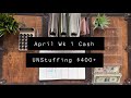 April Wk 1 Cash UNStuffing | $400+ | Combined Income | Cash Envelope System