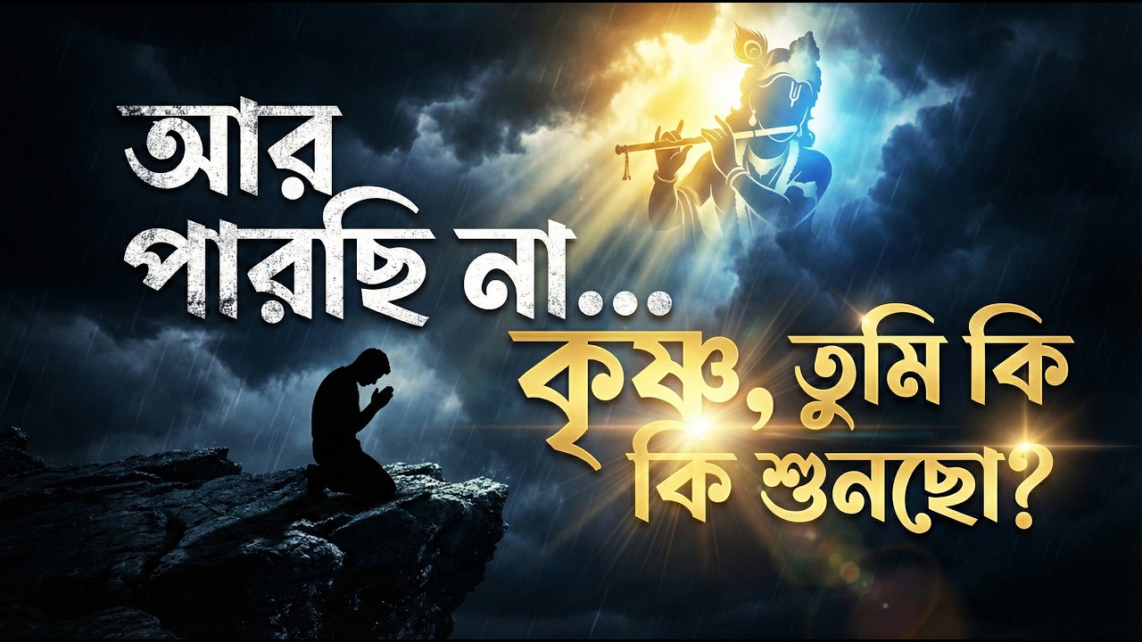 আর পারছি না… কৃষ্ণ, তুমি কি শুনছো? | প্রশ্ন নয়, প্রার্থনা—শ্রীকৃষ্ণর উত্তর