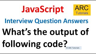 Javascript Interview Questions and Answers - 20 | javascript interview questions freshers
