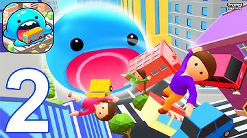 Super Slime - Black Hole Game - Gameplay Walkthrough Part 2 Slime Upgrade Level (iOS, Android)