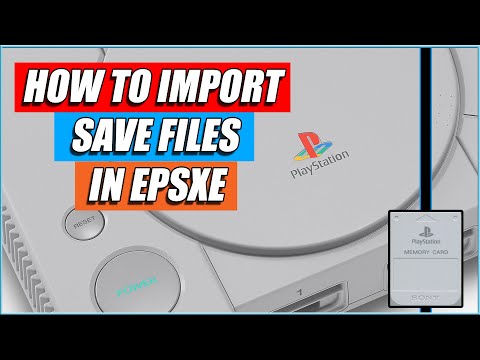 EPSXE(PS1エミュレーター)にセーブデータをインポートする方法クイックで簡単なガイド