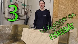 Vi bygger en FISKEBÅT (Crescent 47)  Del 3  – AKTERSPEGEL