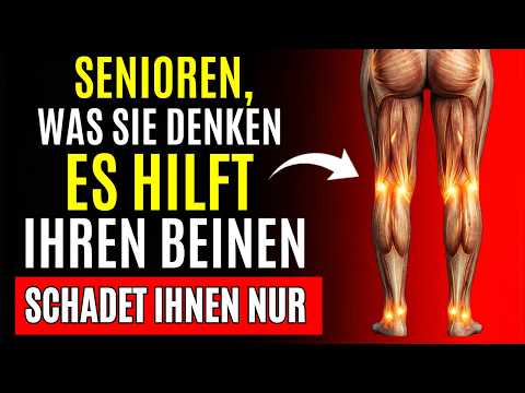 Starke Beine im Alter: Diese Vitamine wirken am schnellsten (Die Wahrheit über Supplemente)