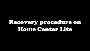 [Tutorial] Fibaro - Recovery procedure (recovery mode) on Home Center Lite