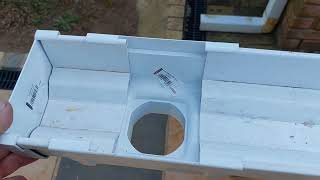Marley Streamline gutter outlet installation
