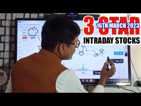 3 STAR INTRADAY STOCKS FOR 16TH MARCH 2023 | RK TRADING | - YouTube