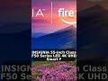 49% OFF - INSIGNIA 55-inch Class F50 Series LED 4K UHD Smart Fire TV with Alexa Voice Remo | Only $1