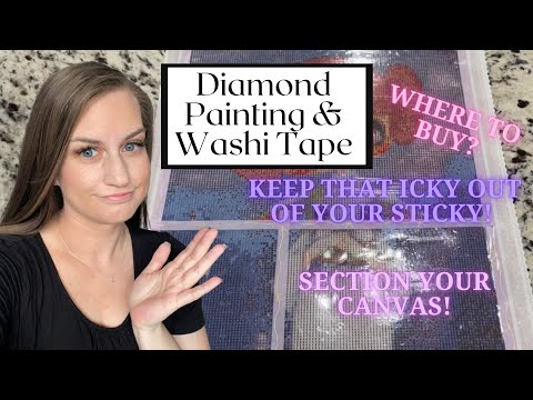 Diamond Painting Small Shop Haul - come check out my new Washi and pens to  matchy matchy 