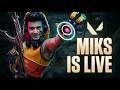 LIVE🔴Finally Unlocking MIKS // Valorant Live Stream #valorant #riotgames