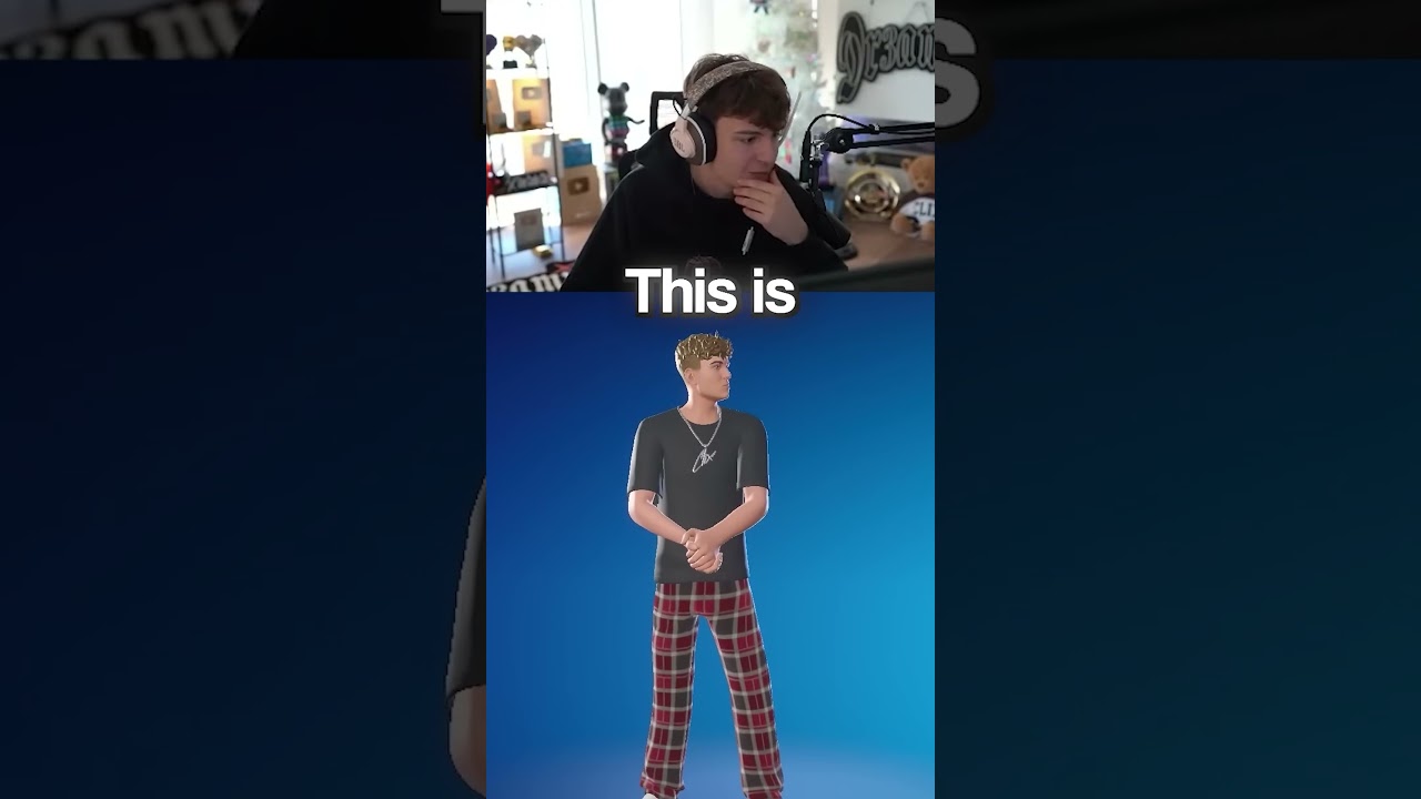 Clix reacts to his icon skins #fortnite #clix #iconseries
