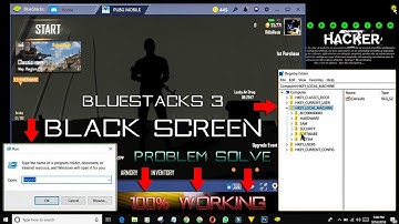 How to solve Bluestacks 3 Black screen Problem in PUBG Mobile 100% working