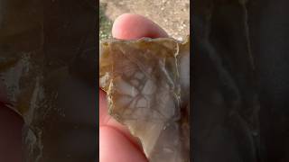 Interesting stone polish! #texasrock #chalcedony #lapidary https://texasrockmom.etsy.com