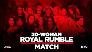 WWE: Royal Rumble (2018) - Match Card Concept