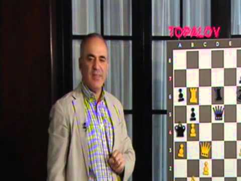 Chess Grandmasters Garry Kasparov Judit Polgar redaktionelt stock