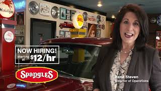 Spangles Now Hiring