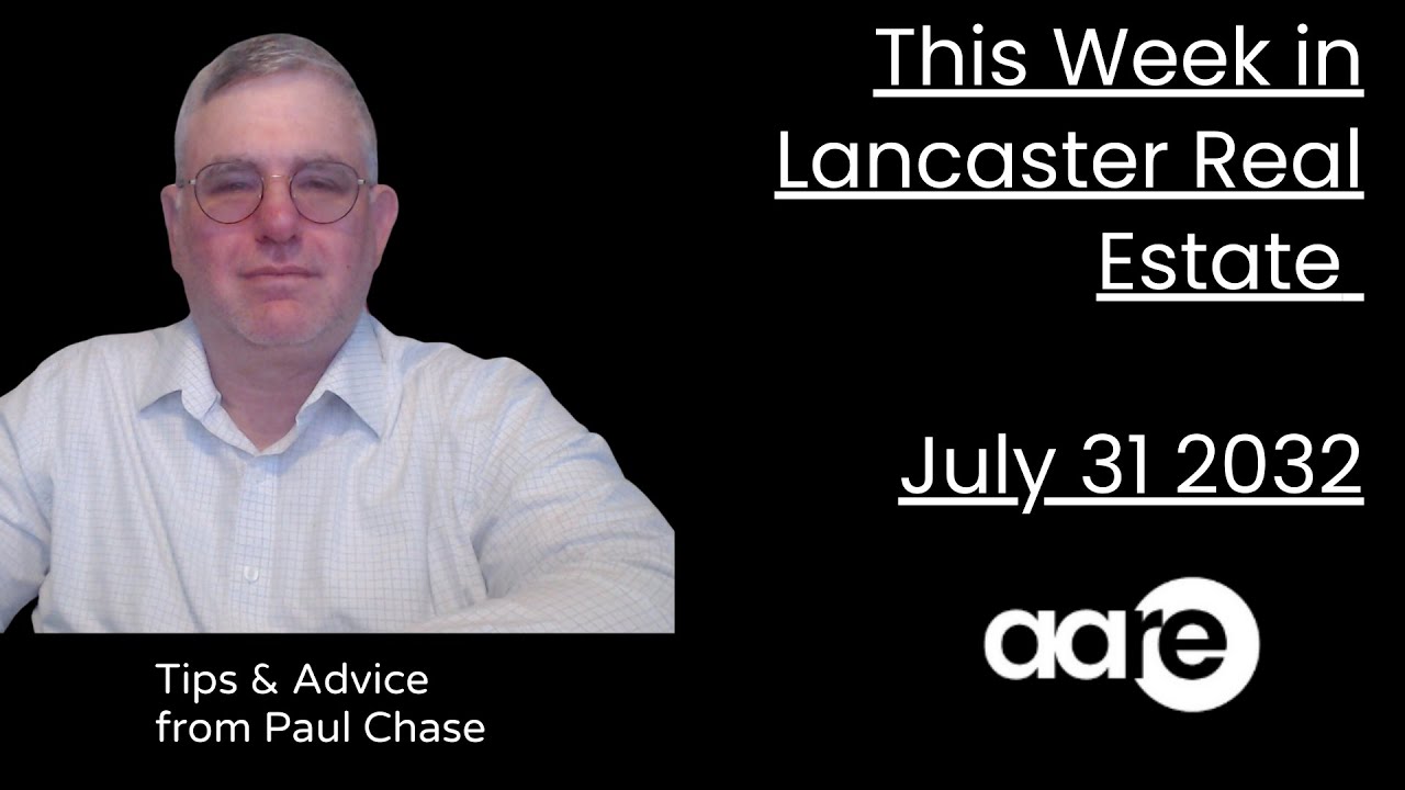 What's happening in the Lancaster PA real estate market? YouTube