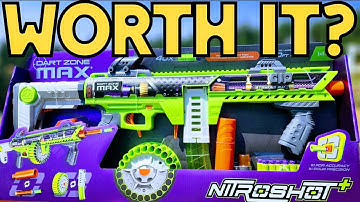 Dart Zone MAX Nitroshot Stryker 2.0 | Dual Purpose Primary | Full Review