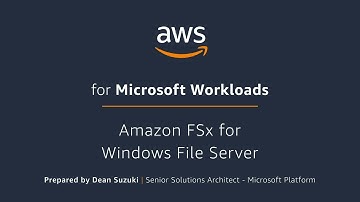 Amazon FSx for Windows File Server