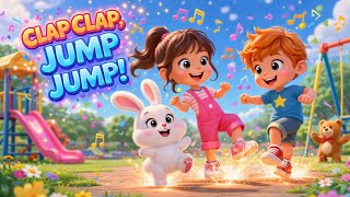 Clap Clap, Jump Jump! Nursery Rhymes & Kids Dance Song | Kiddie Rhythm TV