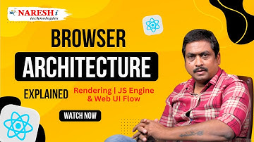Browser Architecture Explained | Rendering, JS Engine & Networking | Naresh IT