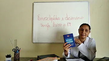 Em que situações Consultamos o dicionário ou enciclopédia?