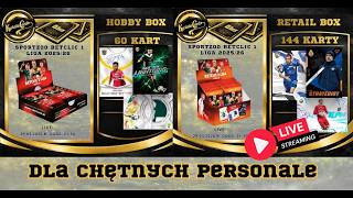 🔥 OTWIERAM 2 BOXY BETCLIC 1 LIGA 2025/26 NA ŻYWO! 🔥 TRAFIĘ AUTOGRAF?! 😱 Hobby Box i Retail Box