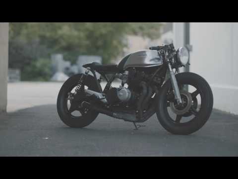 Hookie Co. Honda CB750 for JP Performance - YouTube