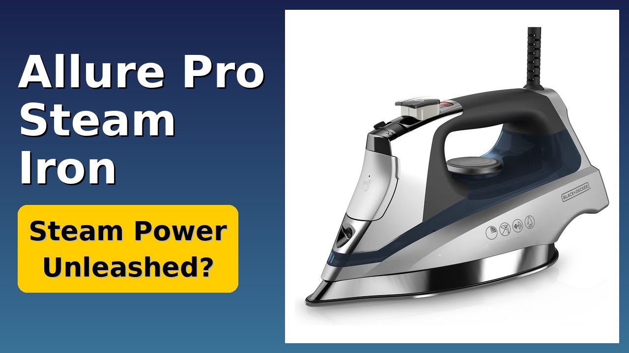 REVIEW (2025): Allure Pro Steam Iron. Features.