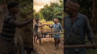 पुरानी बैलगाड़ी और स्कूटर स्प्रिंग से फल उठाने की मशीन Desi Fruit Loading Trolley Viral #desijugaad