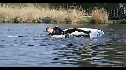 Start waveski surfing: eskimo roll practice 19 april 2019