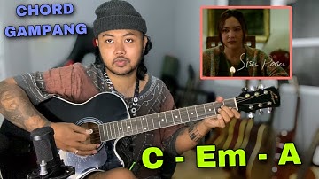 Chord Gampang (Sisa Rasa - Mahalini) Tutorial Gitar Pemula