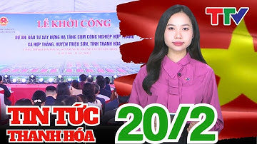 Khởi công Cụm công nghiệp Hợp Thắng, huyện Triệu Sơn Thanh Hóa TV