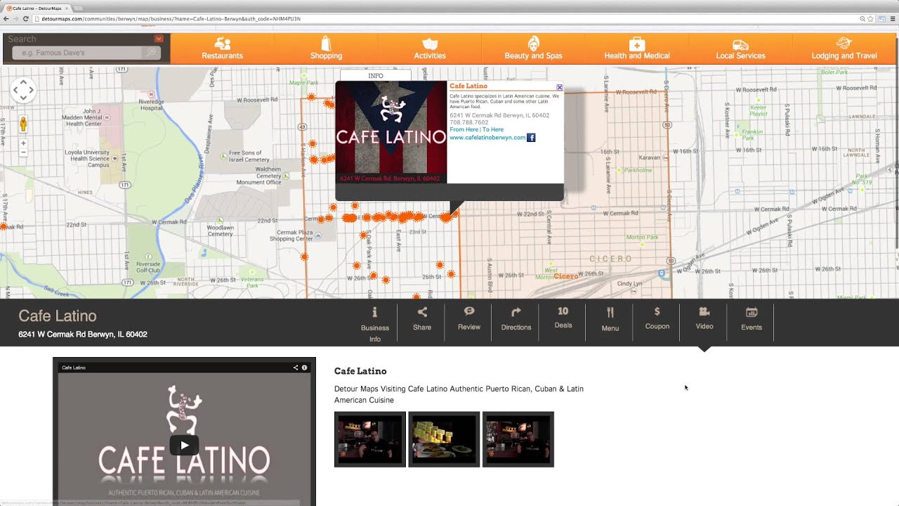 Detour Maps Online Tutorial