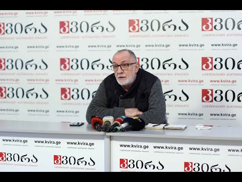 10.02.22 კინორეჟისორი გოგა ხაინდრავა მედიაჰოლდინგ „კვირას“ პრესკლუბში