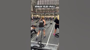 Hyrox sled pull. Ready for the World Championships! Subscribe to see how I get on. #hyroxworld
