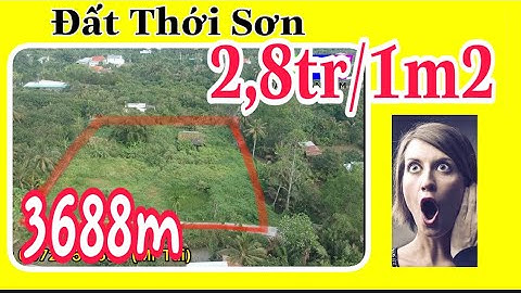 Cần bán ĐẤT THỚI SƠN Mỹ Tho gần Dự Án Cầu Rạch Miễu 2 diện tích lớn giá rẻ!
