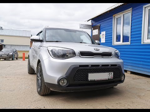 Kia Soul. Процесс замены катализатора на пламегаситель.