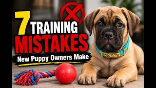 7 Biggest Puppy Training Mistakes Every New Owner Makes