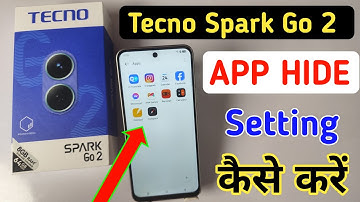 How to lock & hide apps in tecno spark go 2 | tecno spark go 2 app hide setting kaise kare