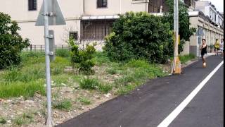 1050525僑真國小健康路跑即將抵達學校6