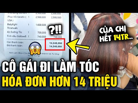 Video Xôn xao HÓA ĐƠN LÀM TÓC hết hơn '14 TRIỆU' khiến dân... - youtube