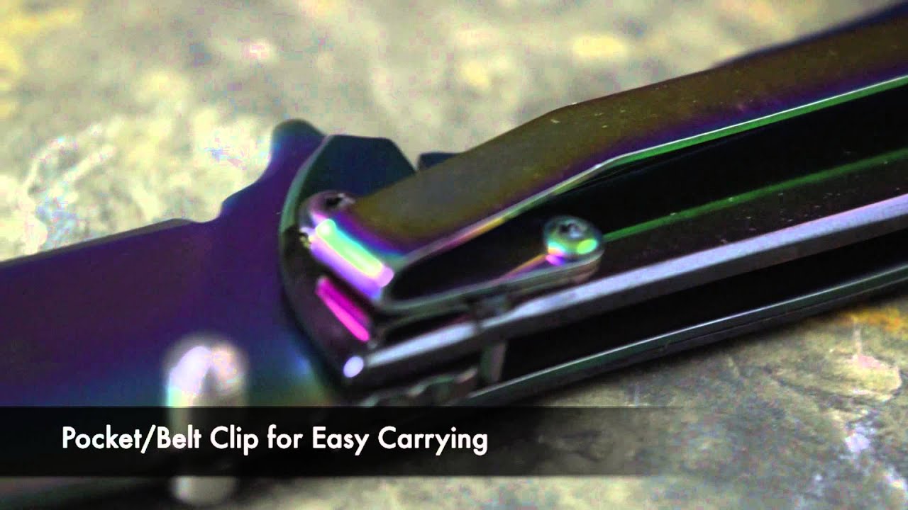 TAC FORCE Rainbow Gentleman's Speedster Spring Assist Knife Review Unboxing TF-573