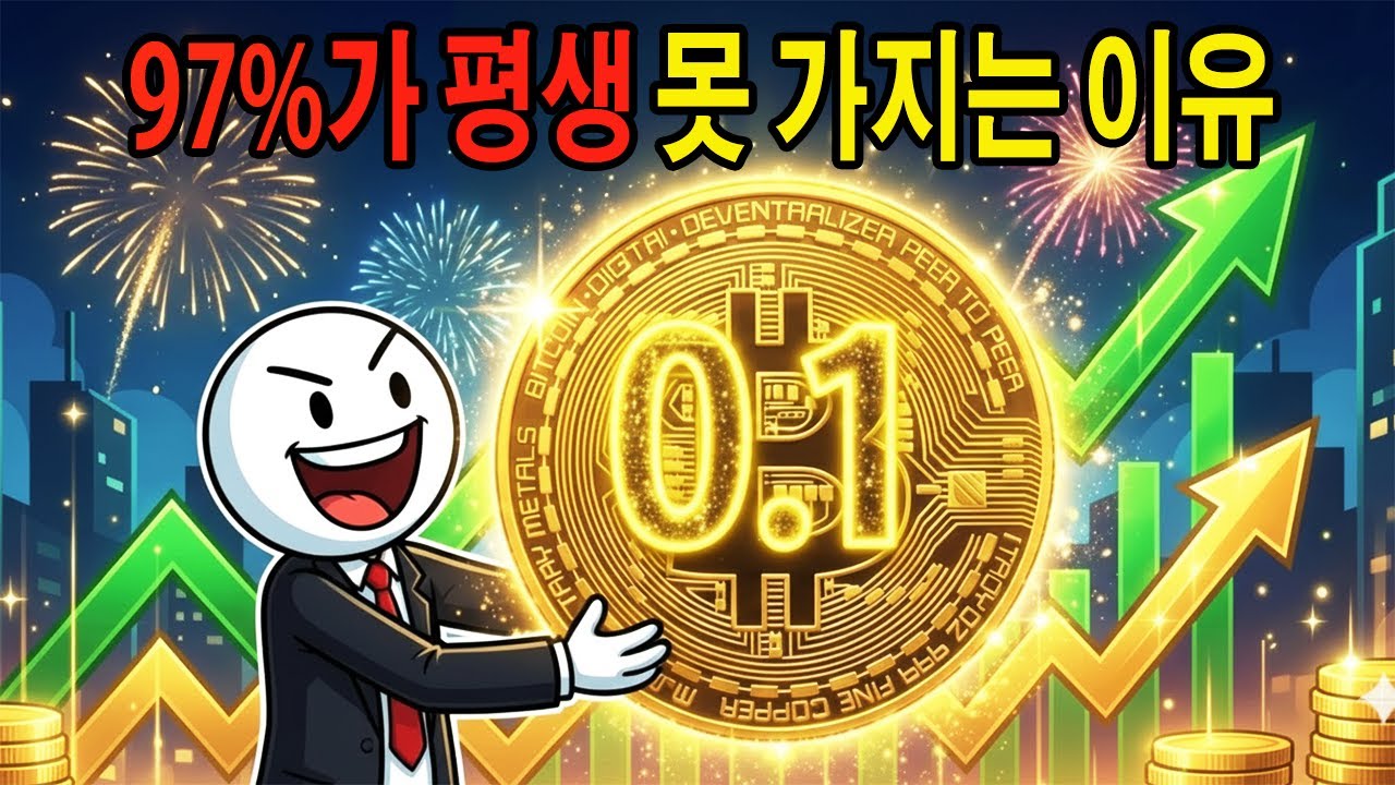 대부분의 사람들이 아직도 비트코인 0.1개에 [숨겨진 비밀], 전세계에서 오로지 3%만 가질 수 있습니다 | 경제 위기