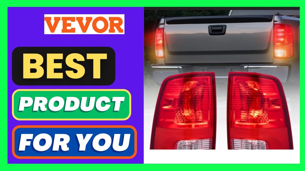 VEVOR Tail Light Assembly Compatible with 2009-2018 Dodge Ram 1500 2500 3500, 2019-2020 Dodge Ram