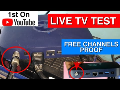 Live TV on Jio Set Top Box 671 Channels | Jio Set Top Box Connect with Normal Dish Antenna Receiver