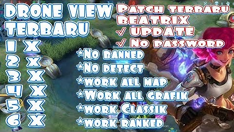 UPDATE DRONE VIEW HORIZONTAL MOBILE LEGEND TERBARU ALL MAP & ALL GRAFIK NO PASSWORD