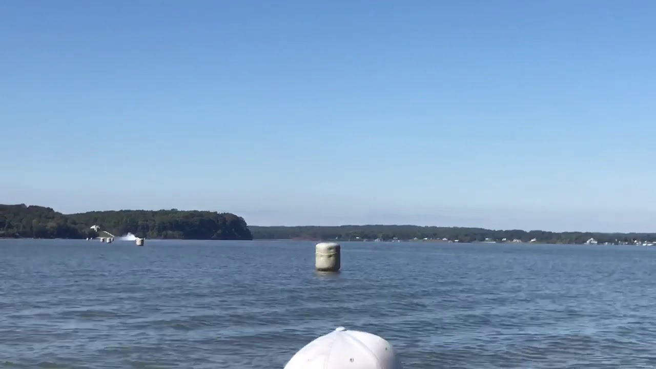 2016 Potomac river radar run, 36’ Skater crash YouTube